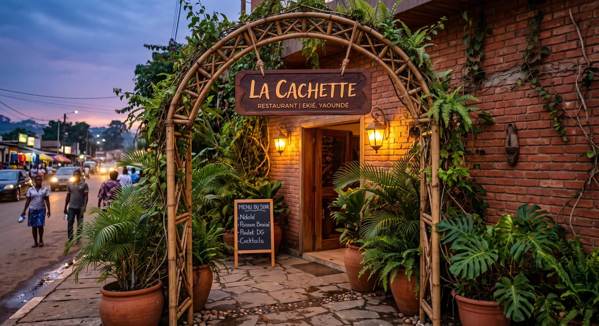 La Cachette Entrée